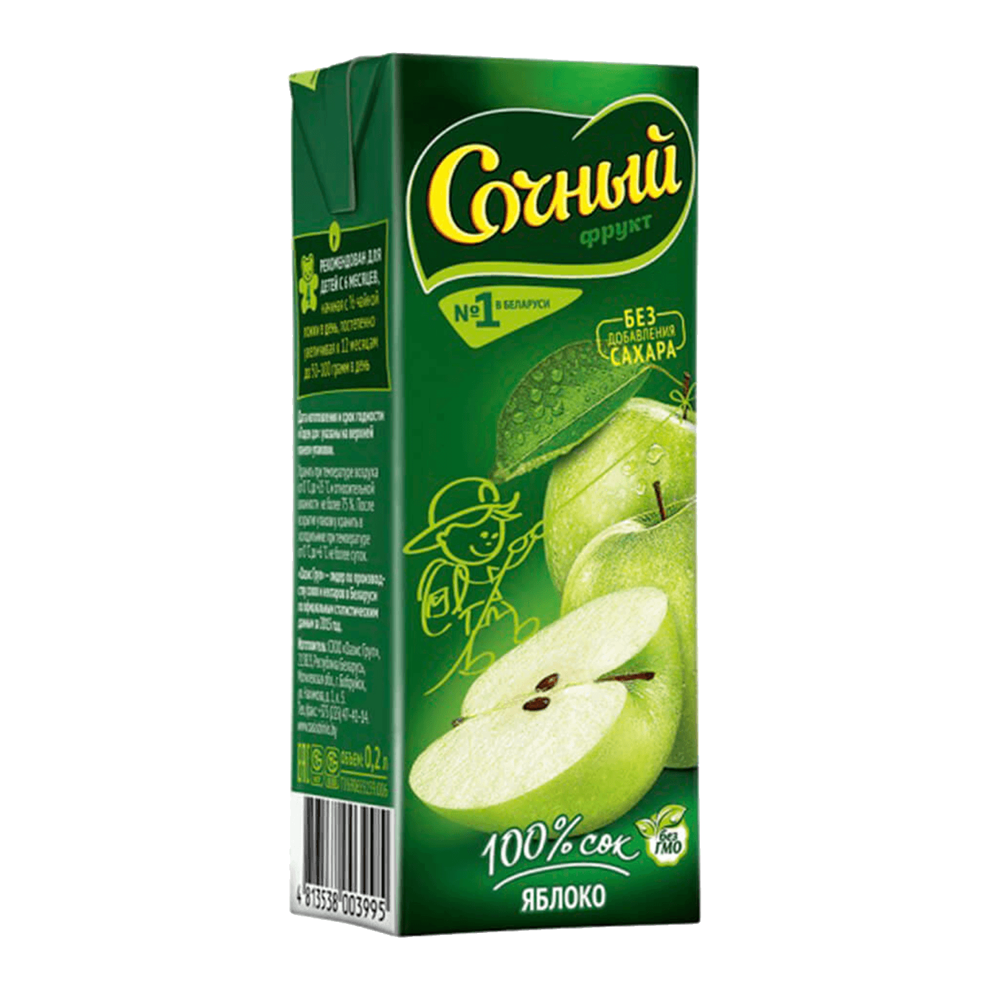 Сок «Сочный фрукт» яблоко