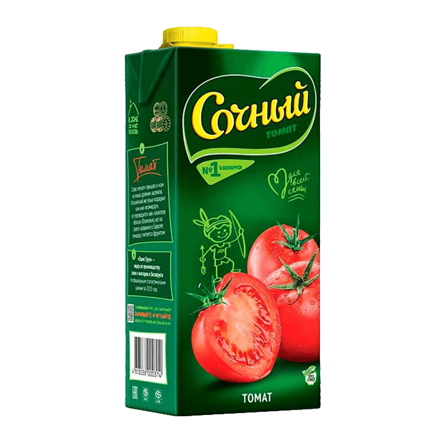 Сок томатный «Сочный томат» с солью