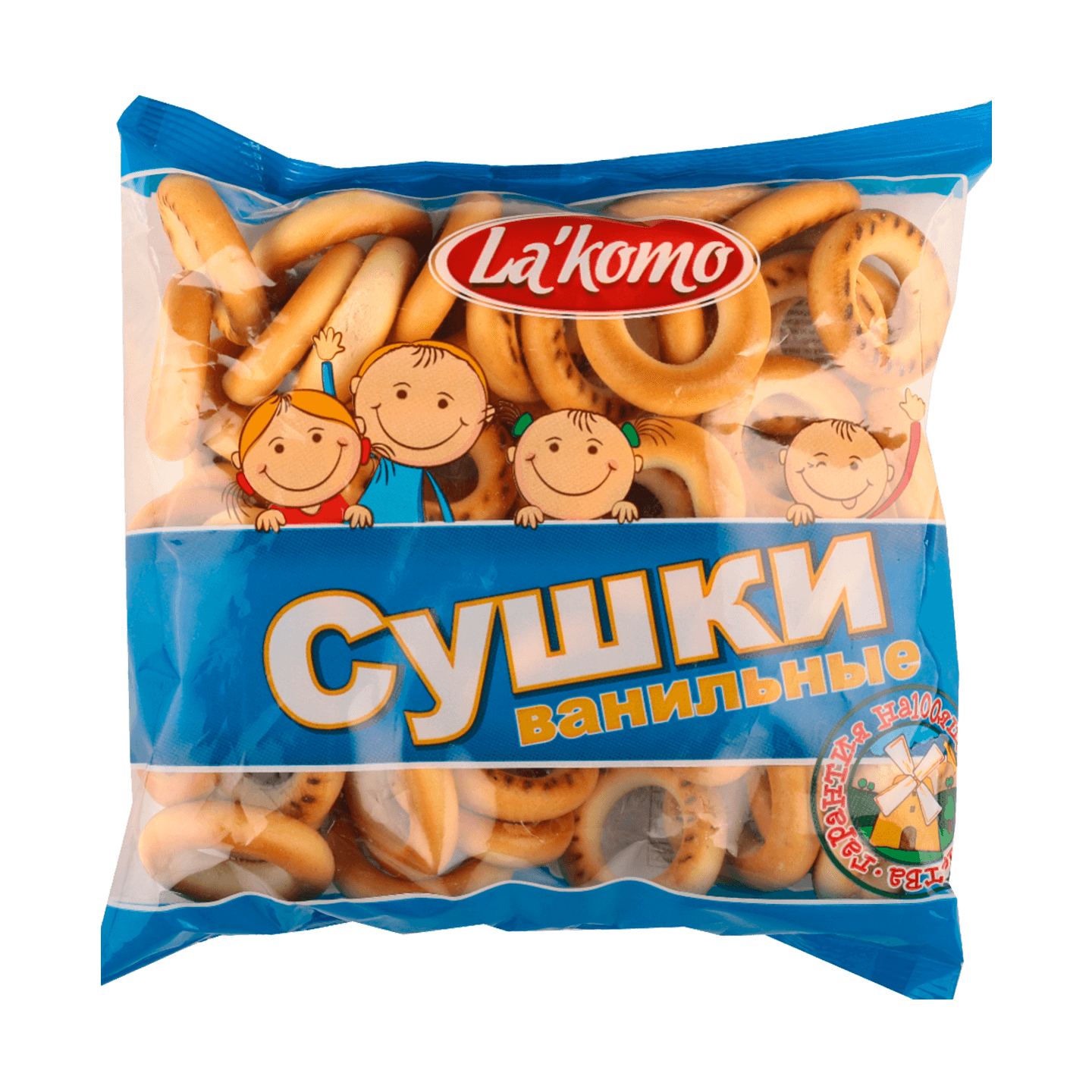 Сушки «La'komo» с ароматом ванилина