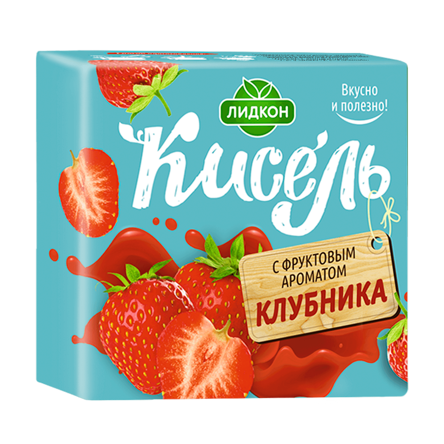 Кисель «Лидкон» с ароматом клубники