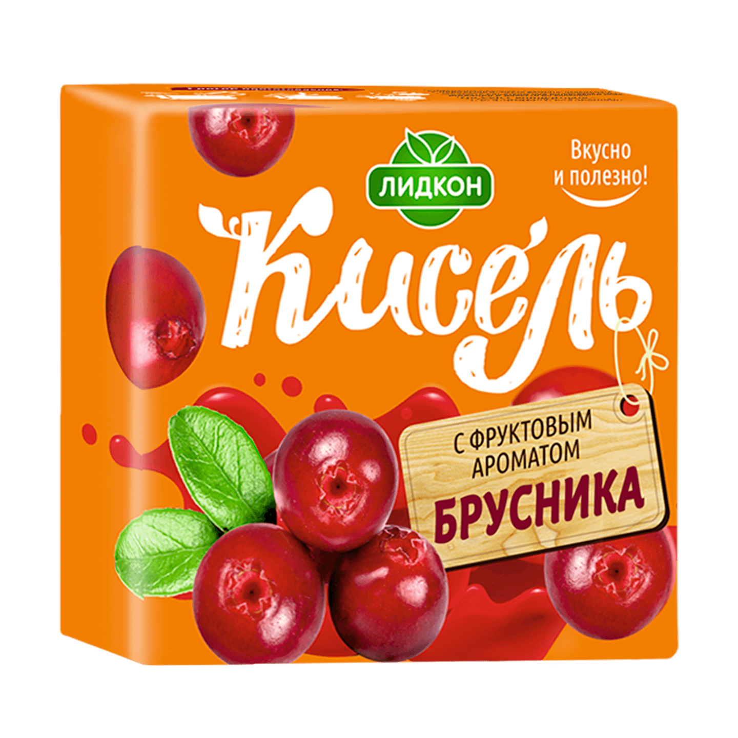 Кисель «Лидкон» с ароматом брусники
