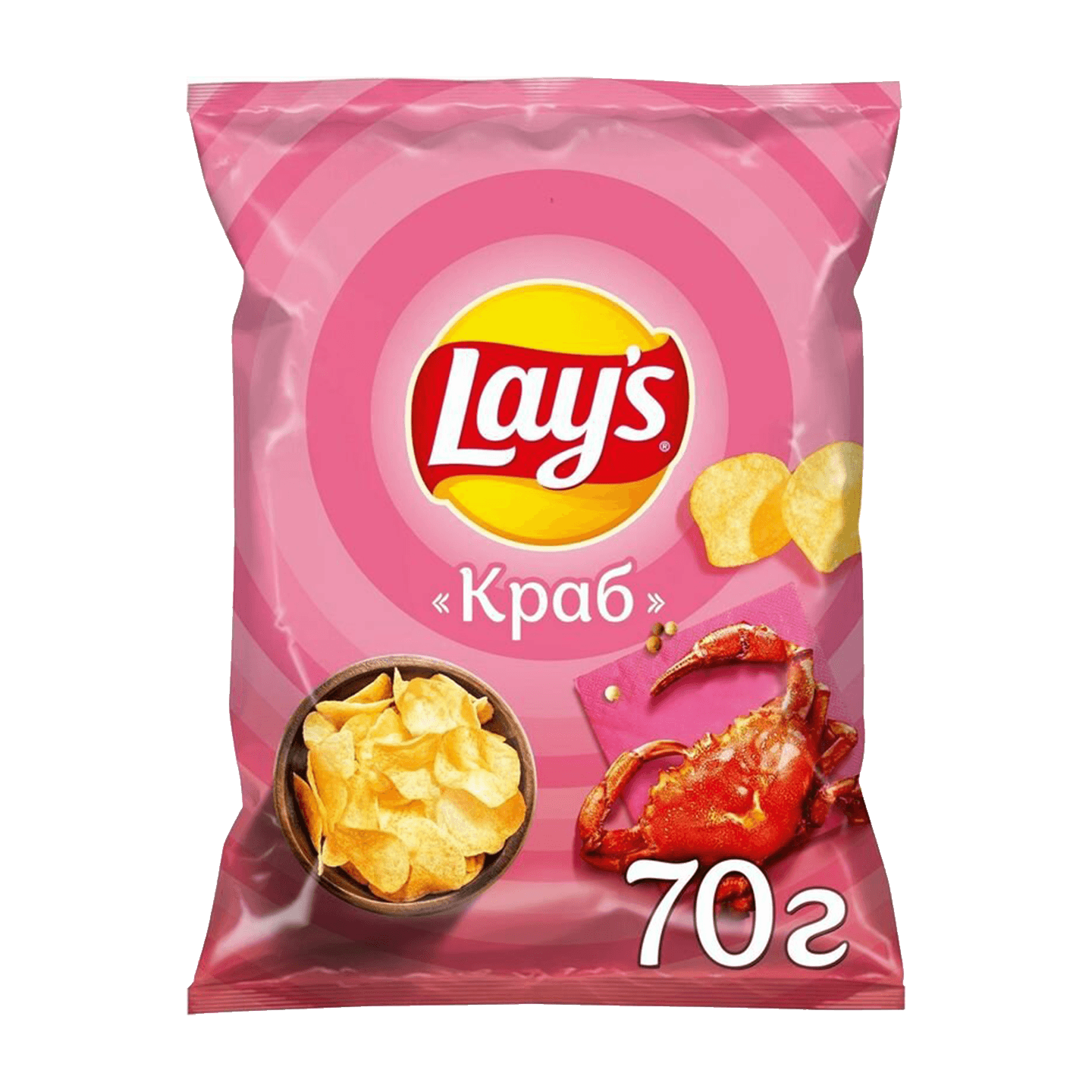 Чипсы «Lay's» со вкусом краба