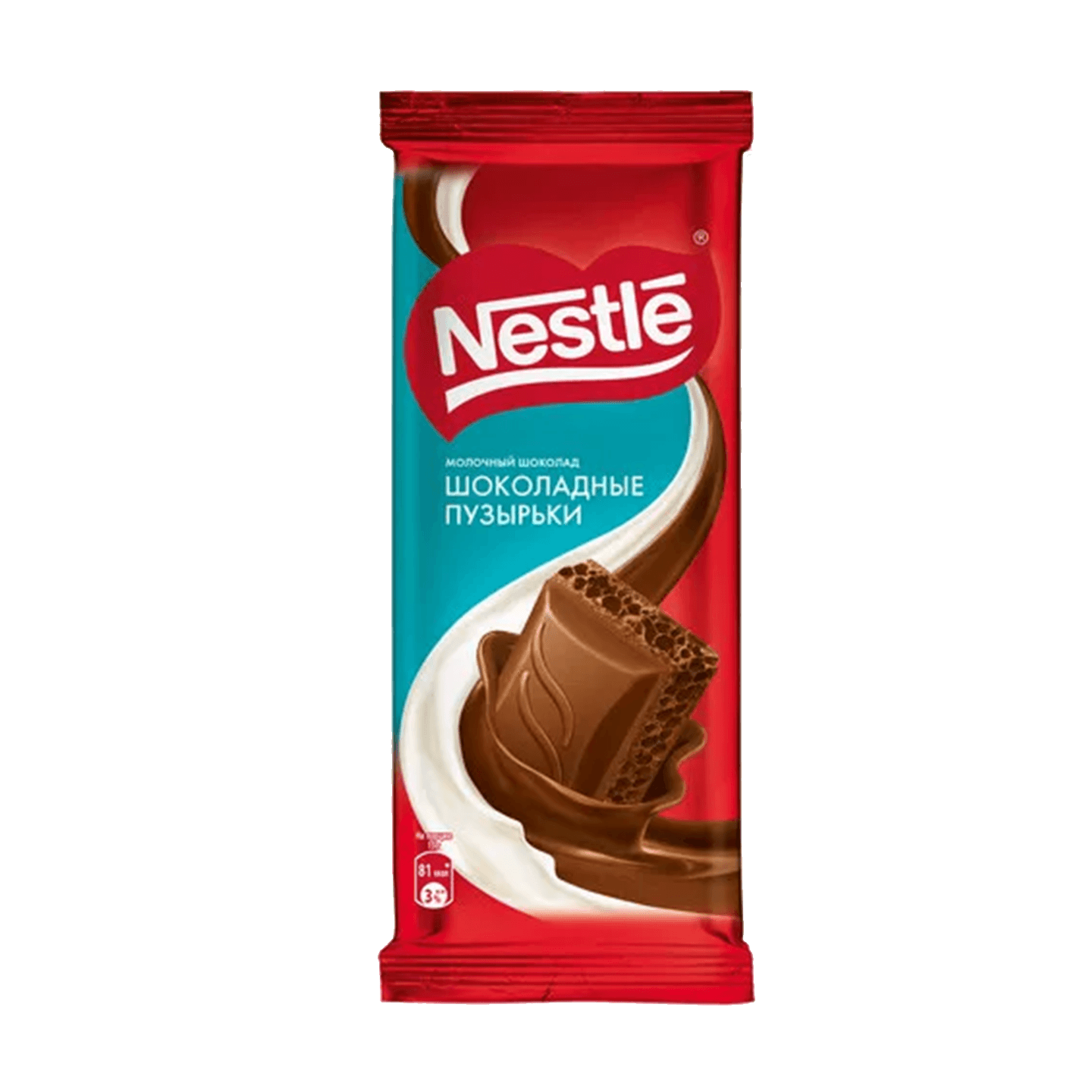 Шоколад «Nestle» молочный пористый