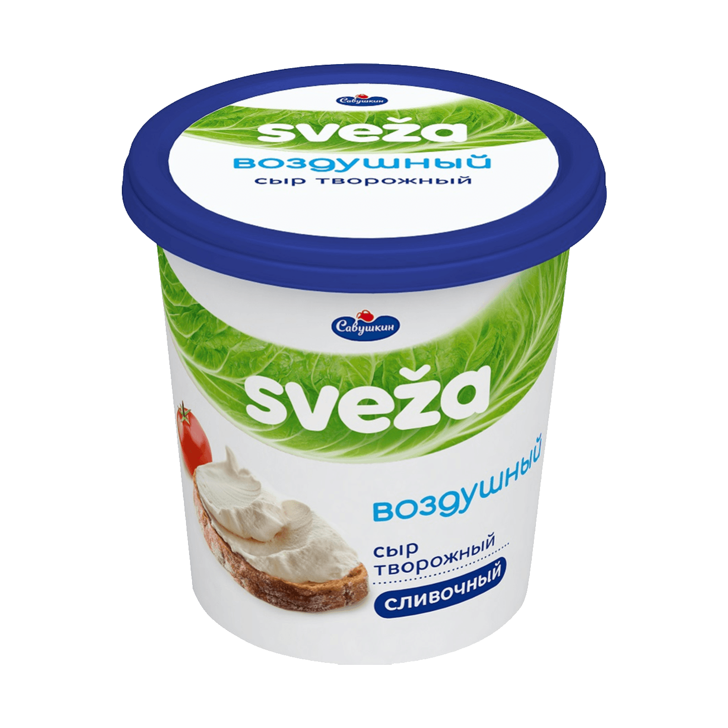 Сыр творожный «Sveza» 60% сливочный