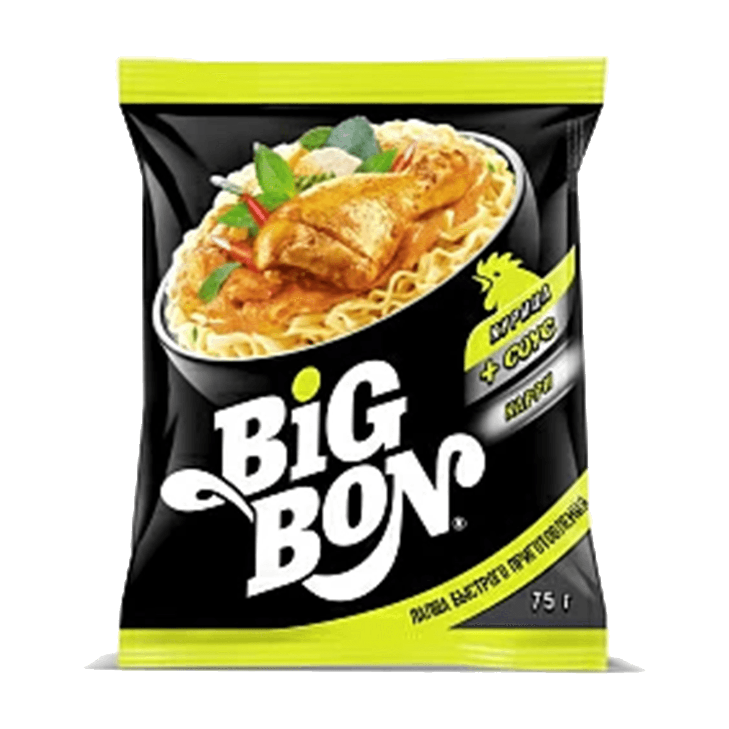 Лапша быстрого приготовления «Big Bon» курица+ соус