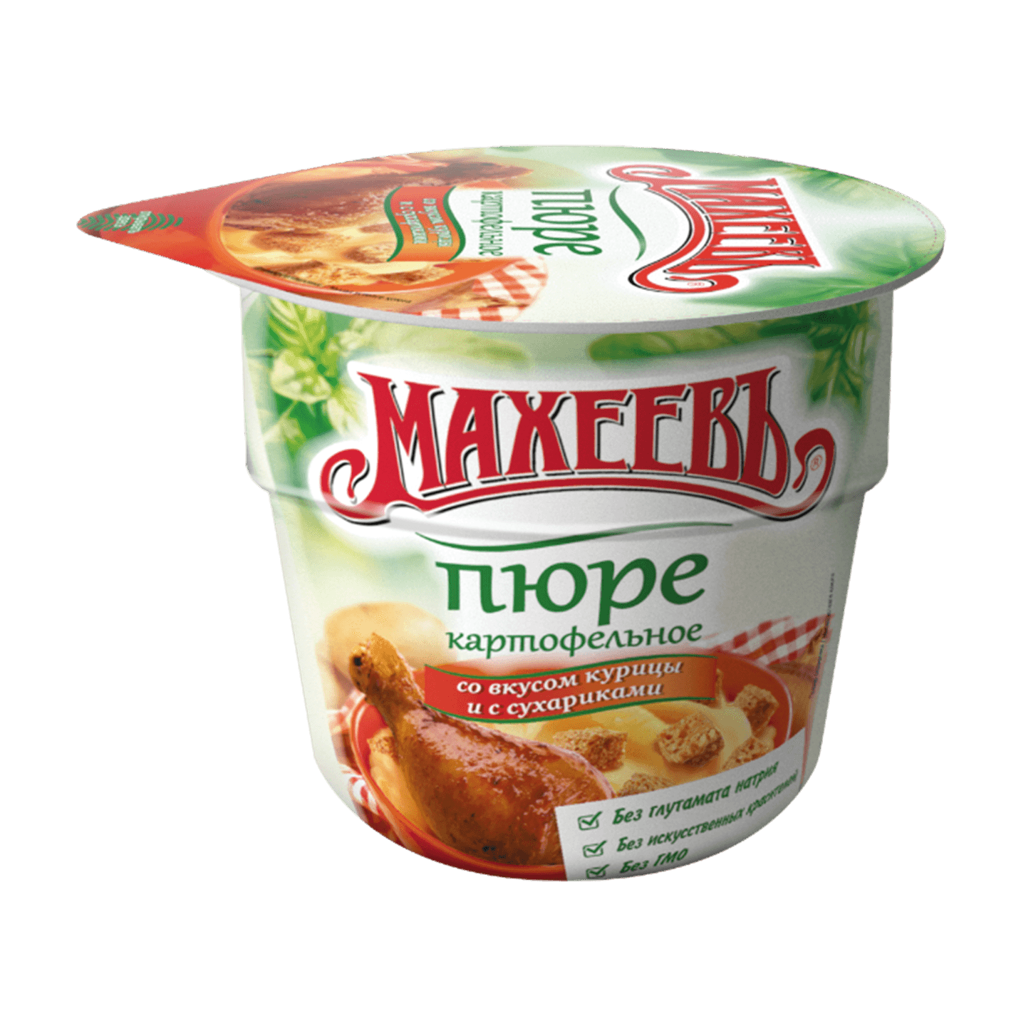 Пюре картофельное «Махеевъ» курица-сухарики