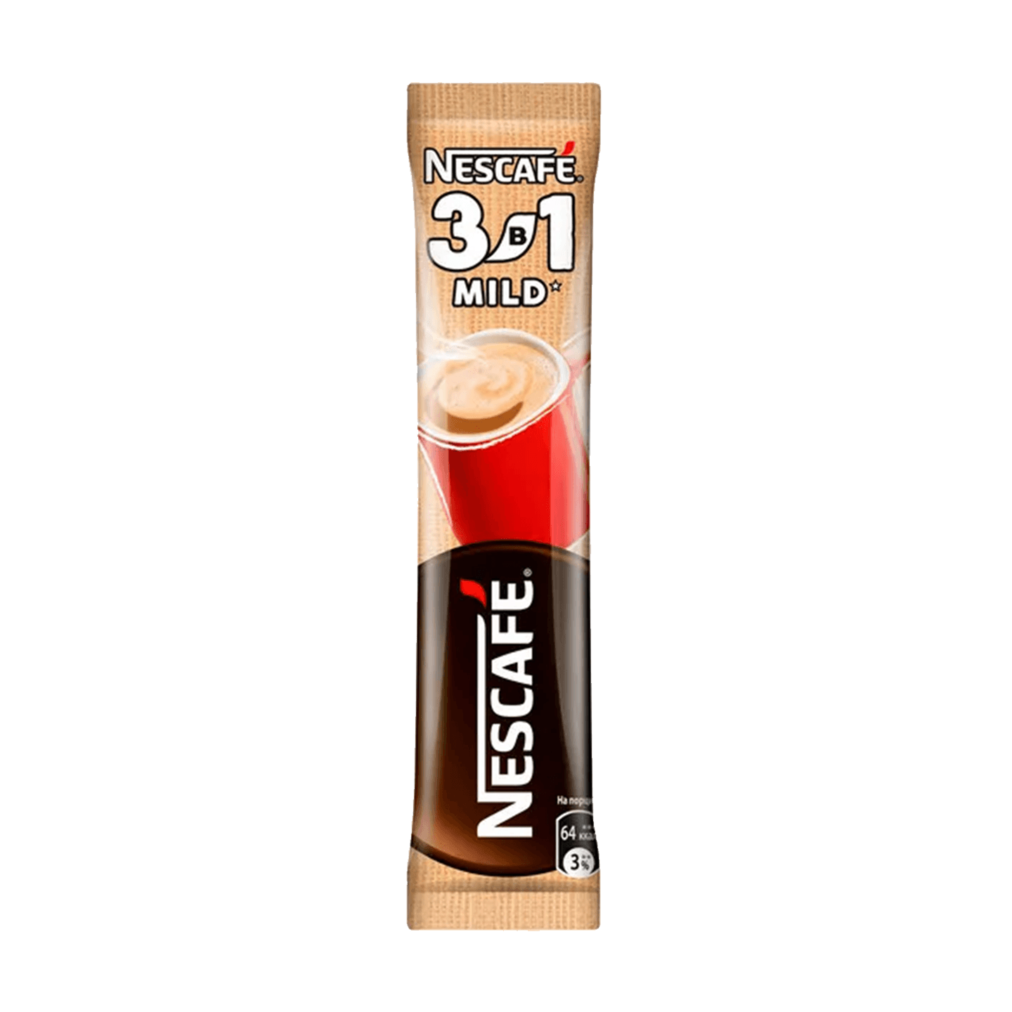 Напиток кофейный растворимый «Nescafe» 3 в 1 мягкий