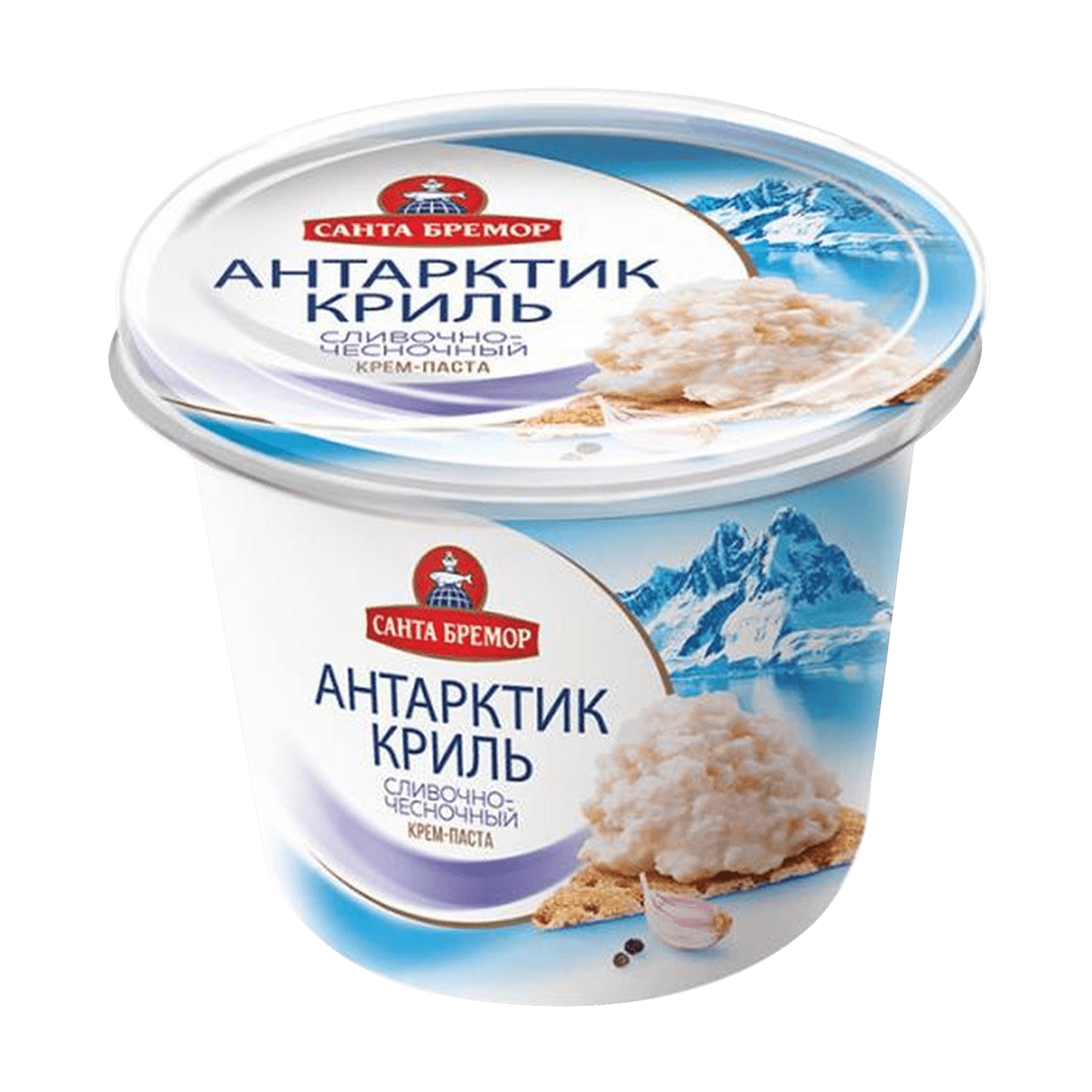 Паста с антарктическим крилем «Антарктик Криль» сливочно-чесночный