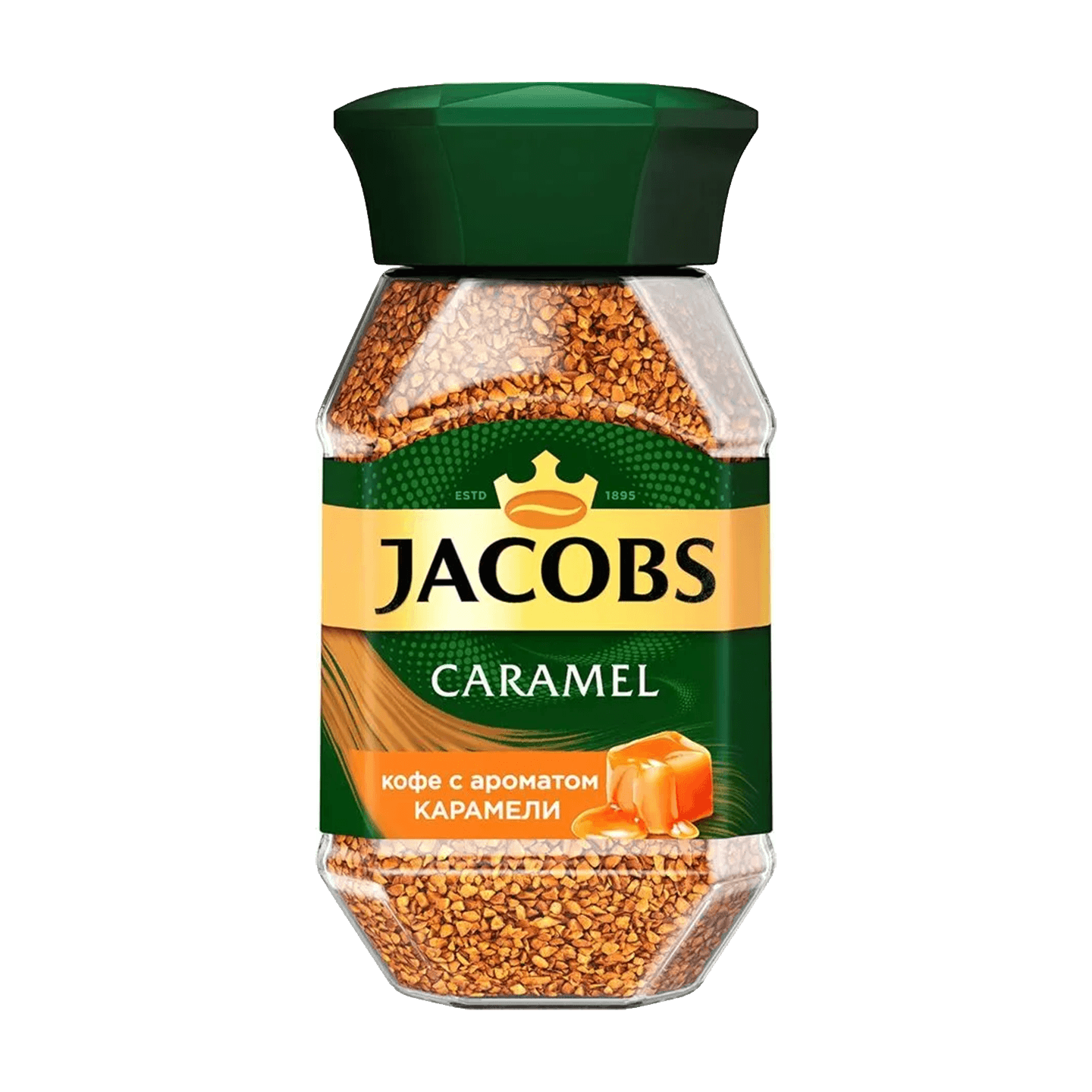 Кофе «Jacobs» Caramel растворимый сублимированный
