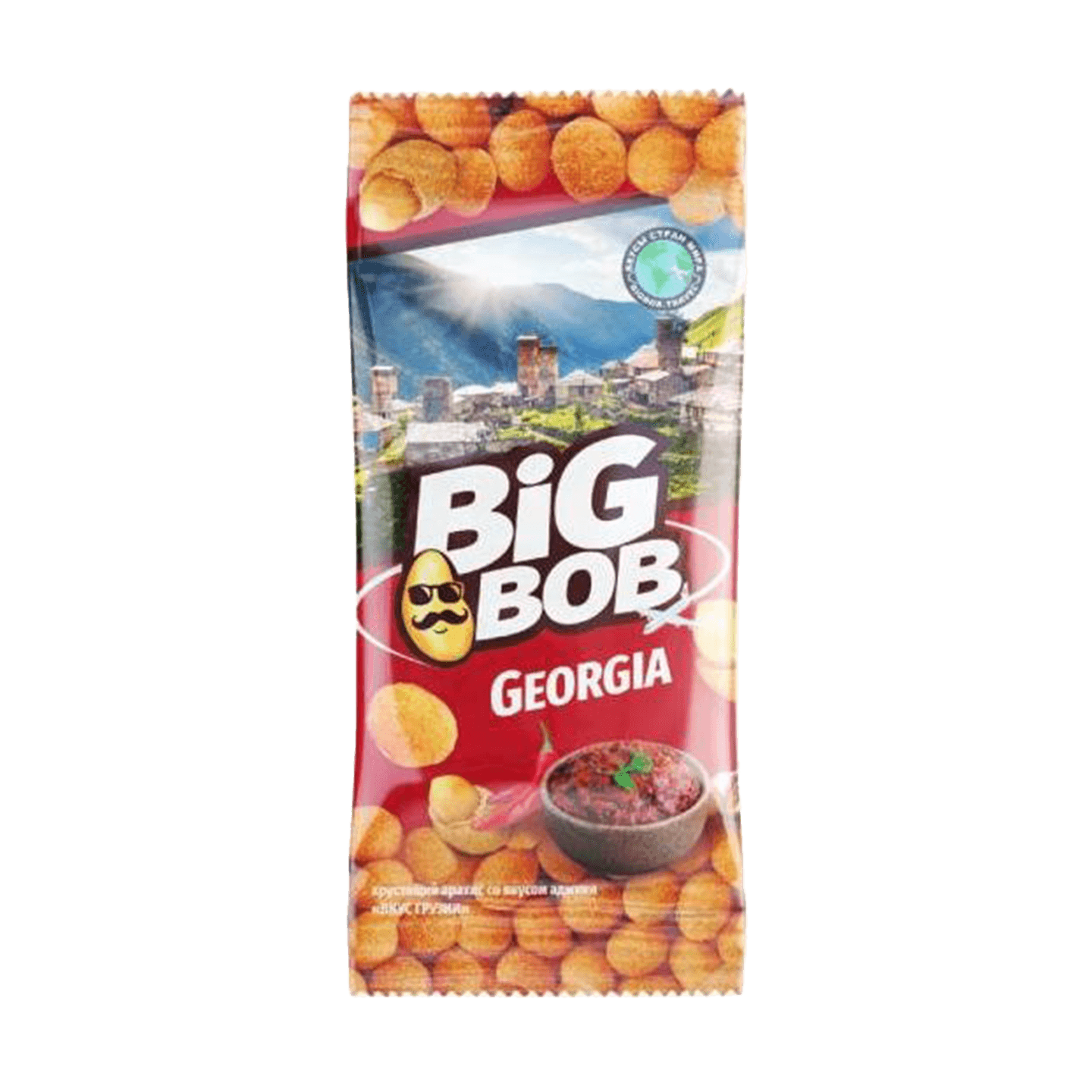 Арахис хрустящий «Big bob» со вкусом аджики