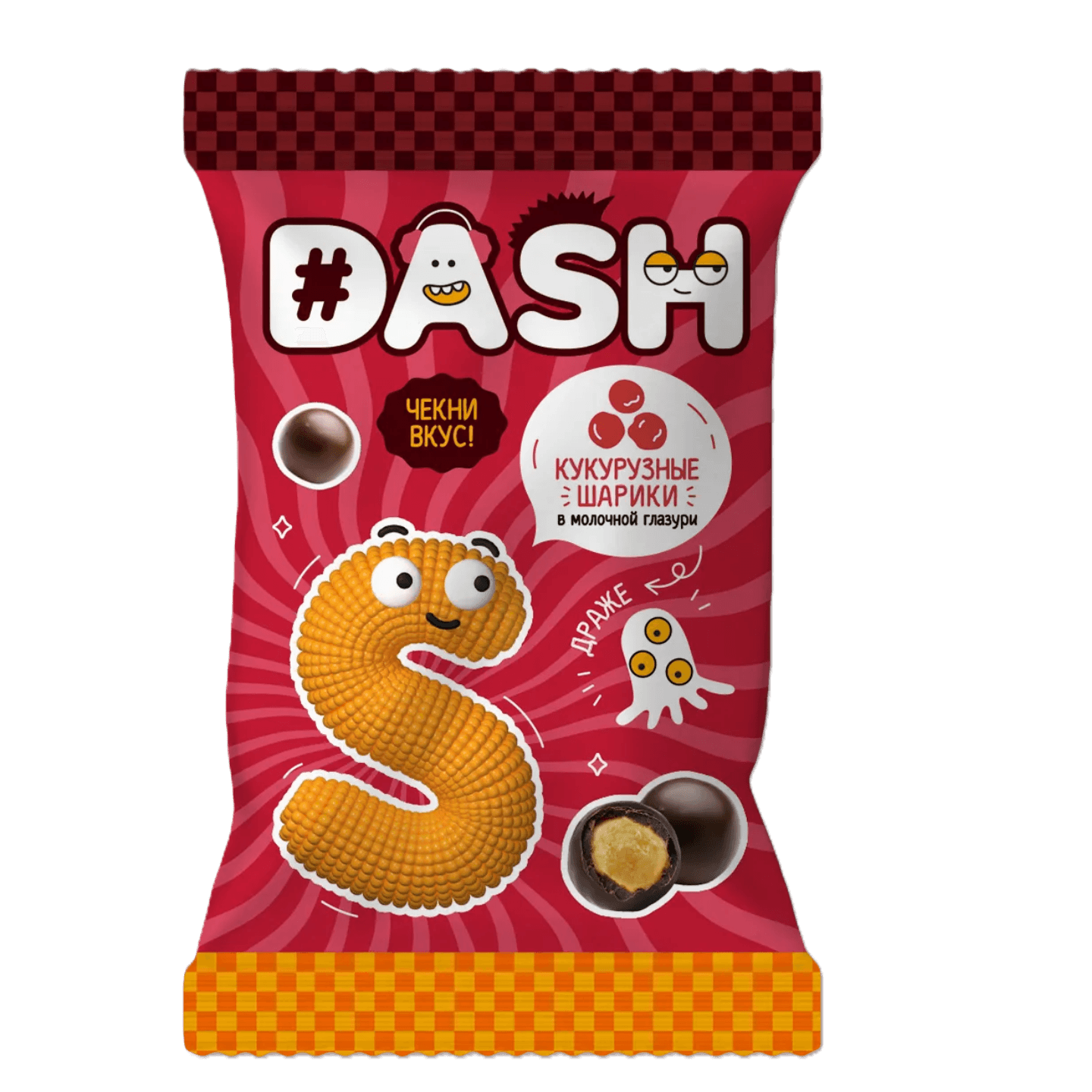 Драже кукурузные «Dash» в глазури
