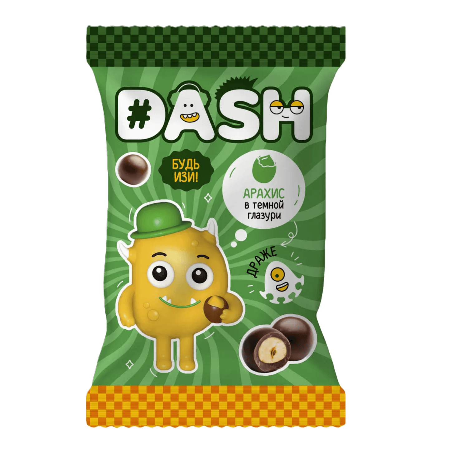 Драже арахис «Dash» в глазури