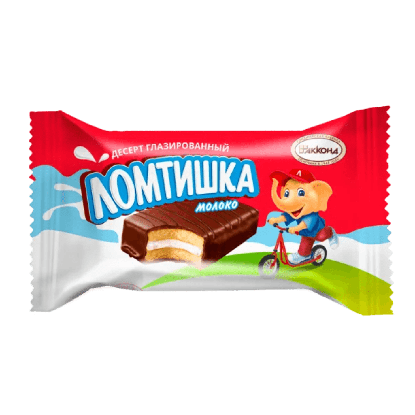Десерт глазированный «Ломтишка» молоко
