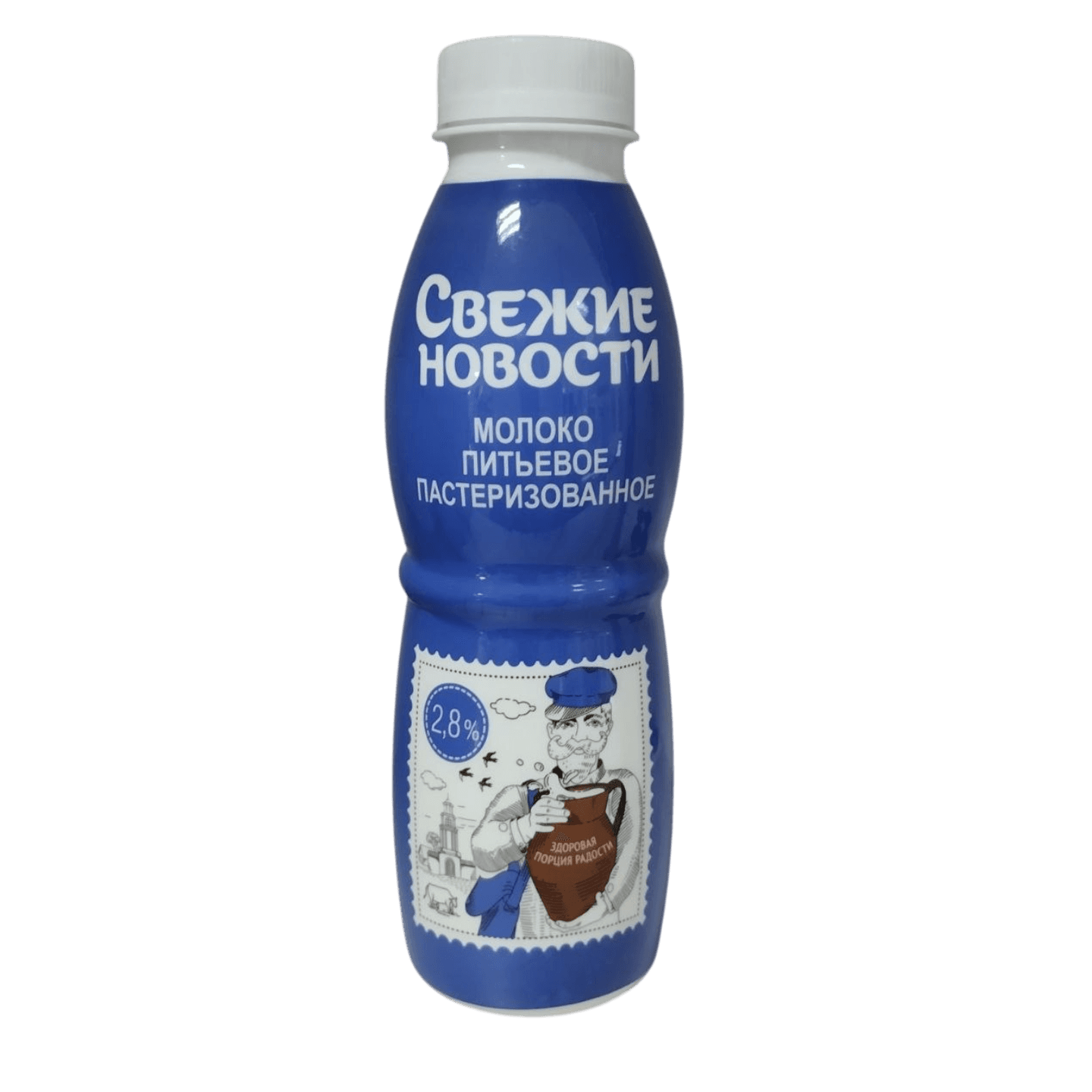 Молоко «Свежие новости» 2,8% 430г - Мир Продуктов №3