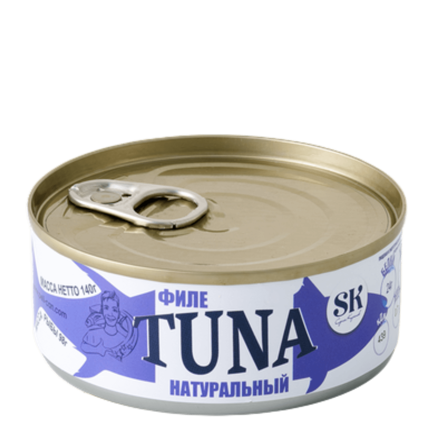 Тунец «Tuna» филе натуральное - Мир Продуктов №3