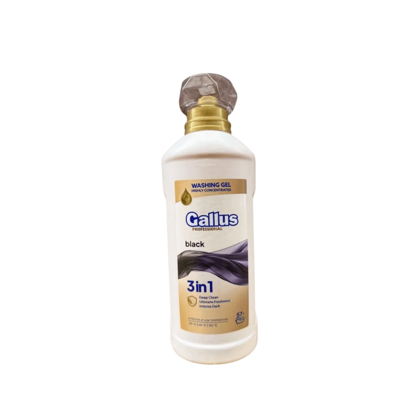 Гель для стирки черных тканей 3 в 1 «Gallus» black