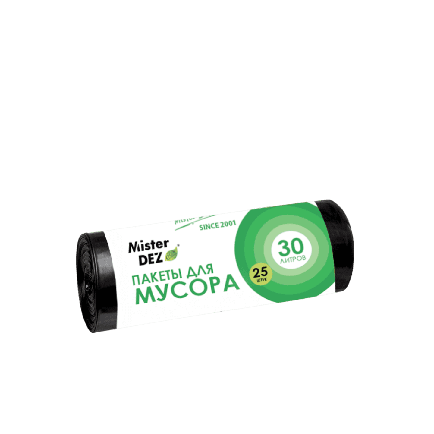 Пакеты для мусора «Mister Dez» 30л/25шт