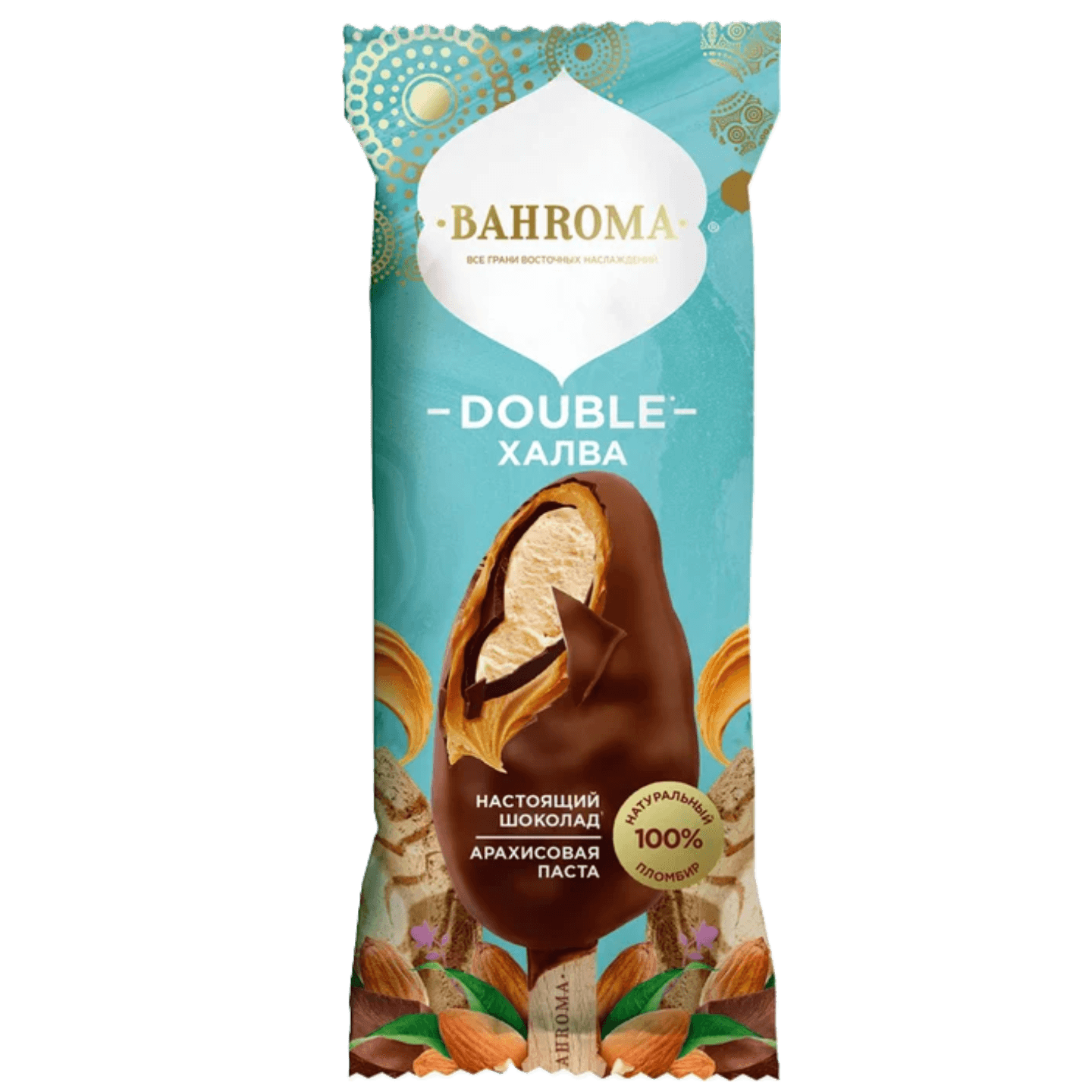 Мороженое пломбир «BAHROMA» Double халва - Мир Продуктов №3
