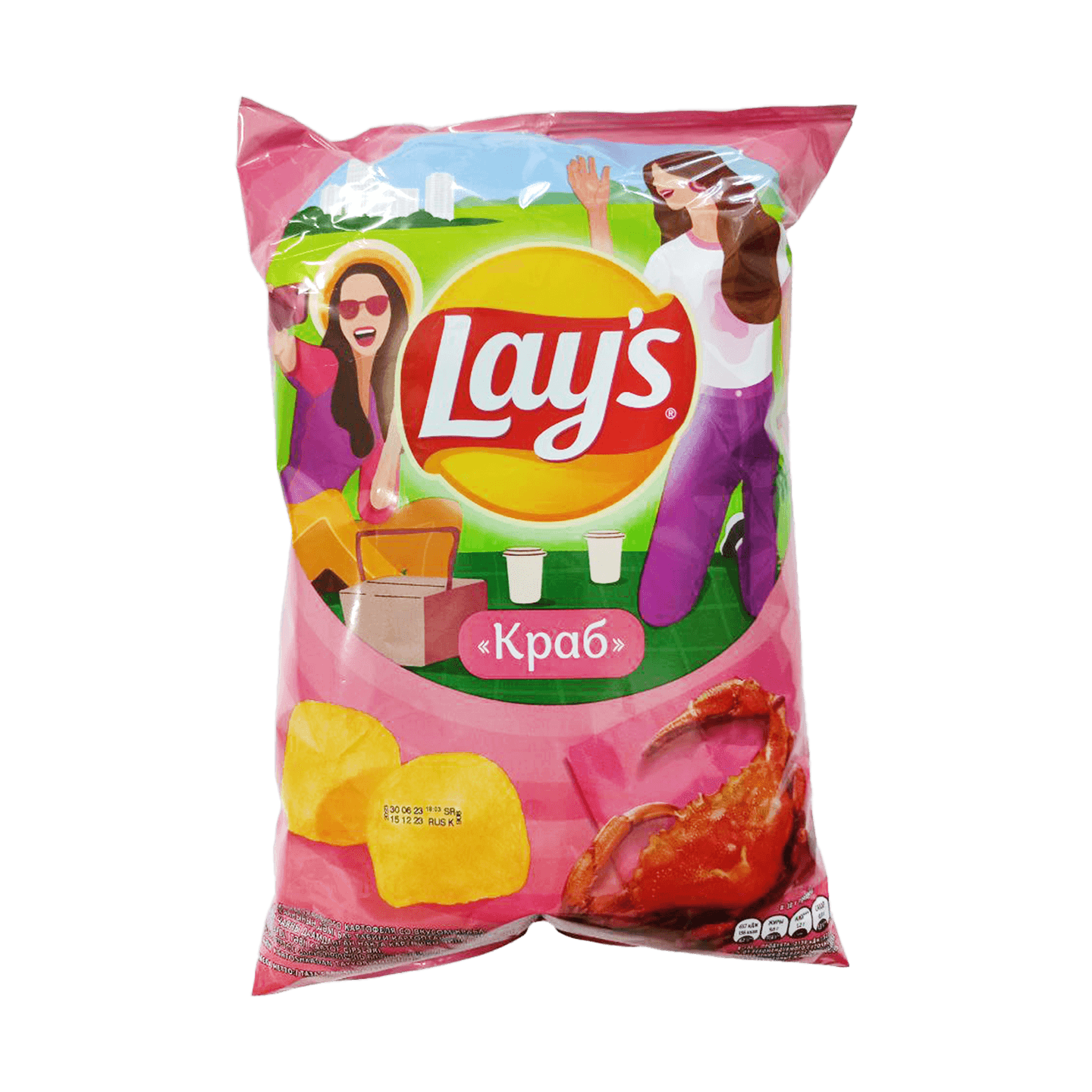 Чипсы «Lay's» со вкусом краба