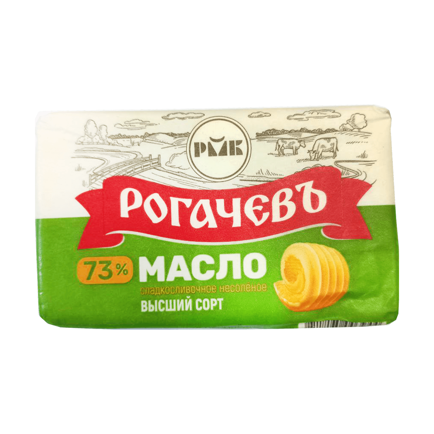 Масло «Рогачевъ» 73% сладкосливочное в/с