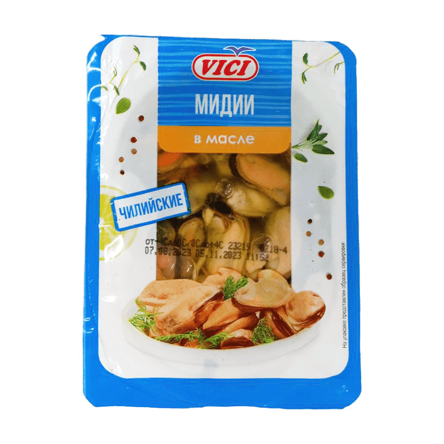 Мидии чилийские «Vici» в масле