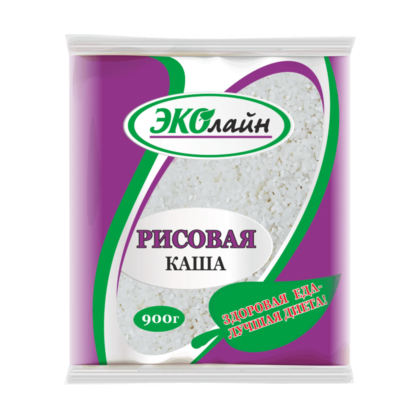 Рис шлифованный «Эколайн» рисовая каша