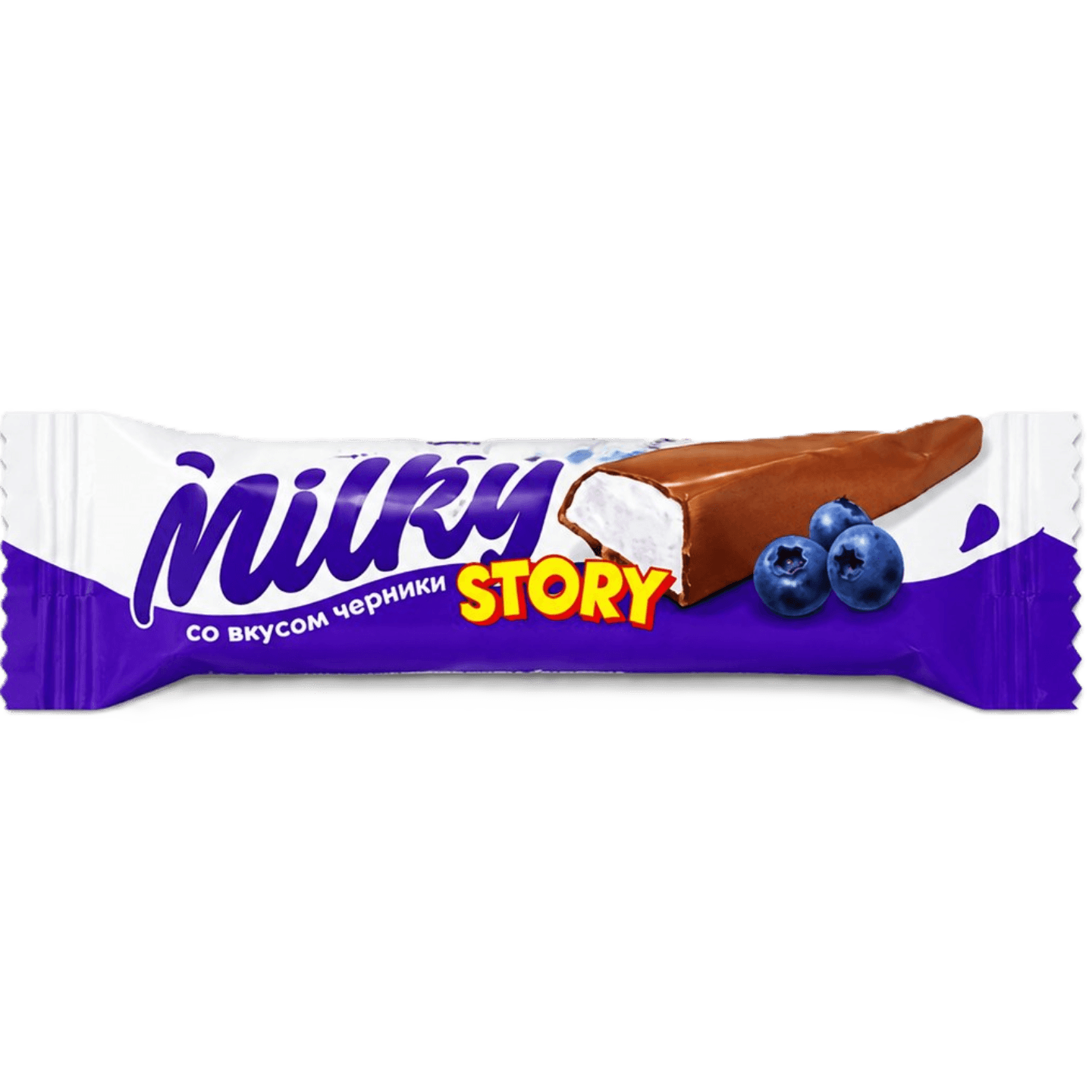 Конфеты глазированные «Milky Story» черника