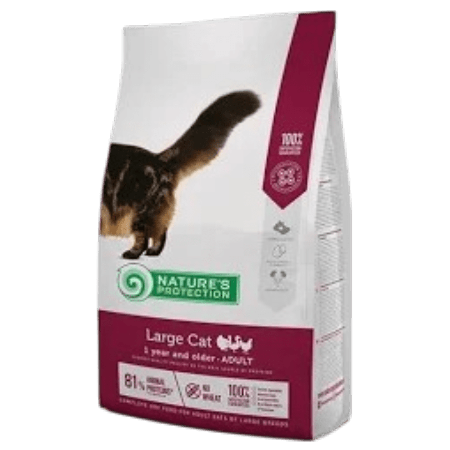 Корм сухой NP Large cat Poultry для котов от 1 года крупных пород с птицей