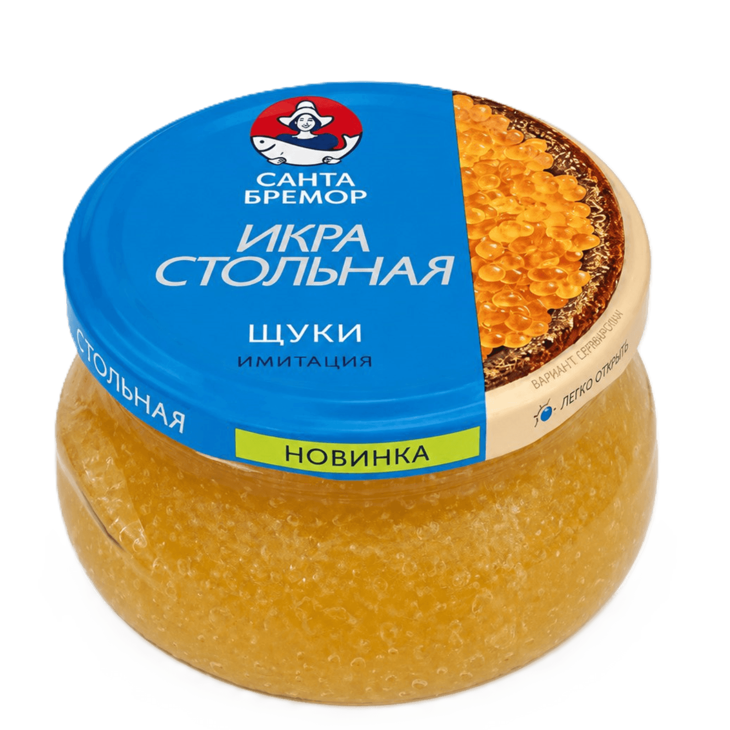 Икра щуки  «Стольная» (имитация) 