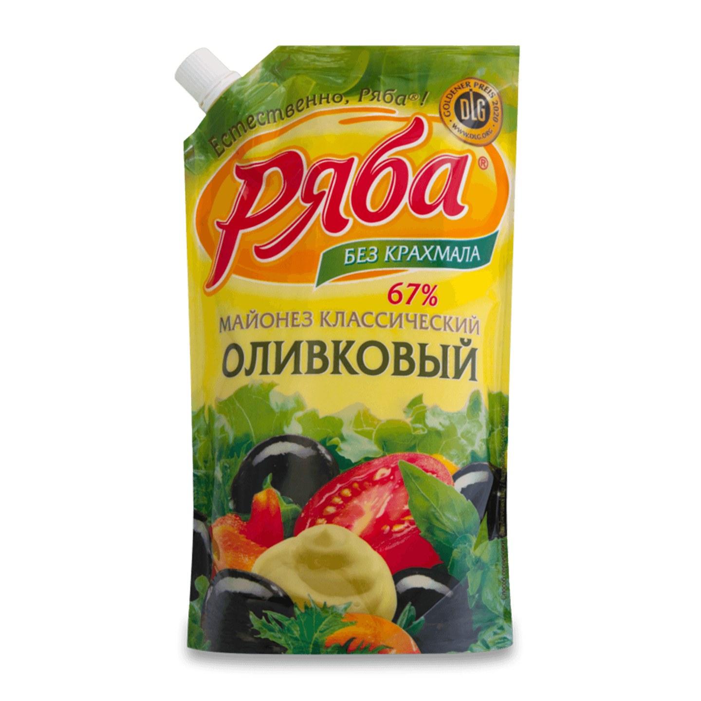 Майонез «Ряба» 67% Классический оливковый