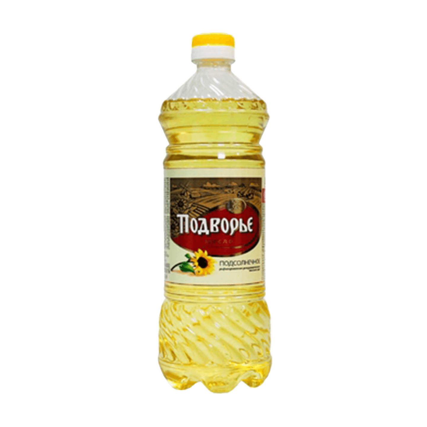 Масло подсолнечное «Подворье» рафинированное