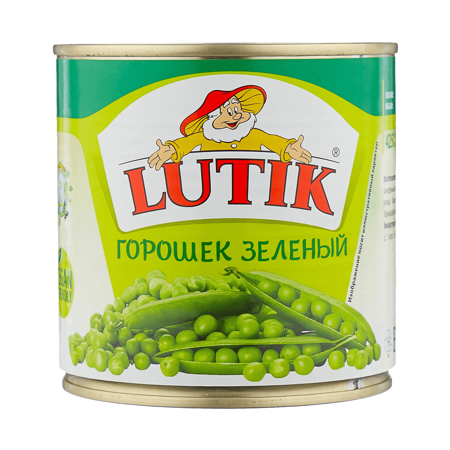 Горошек зеленый «Lutik» 