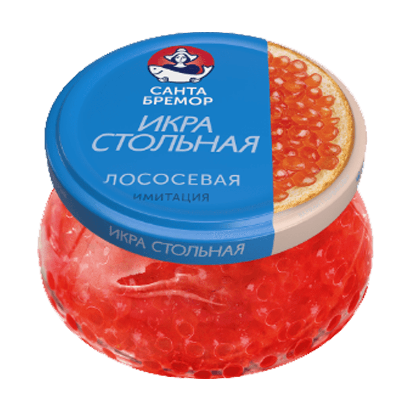 Икра лососевая «Стольная» (имитация)