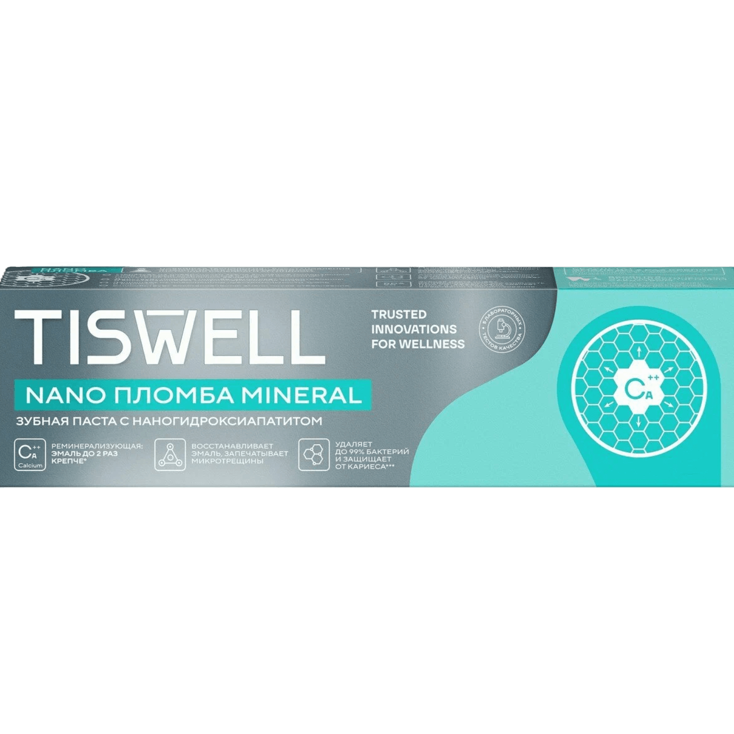 Зубная паста «Tiswell» nano пломба mineral
