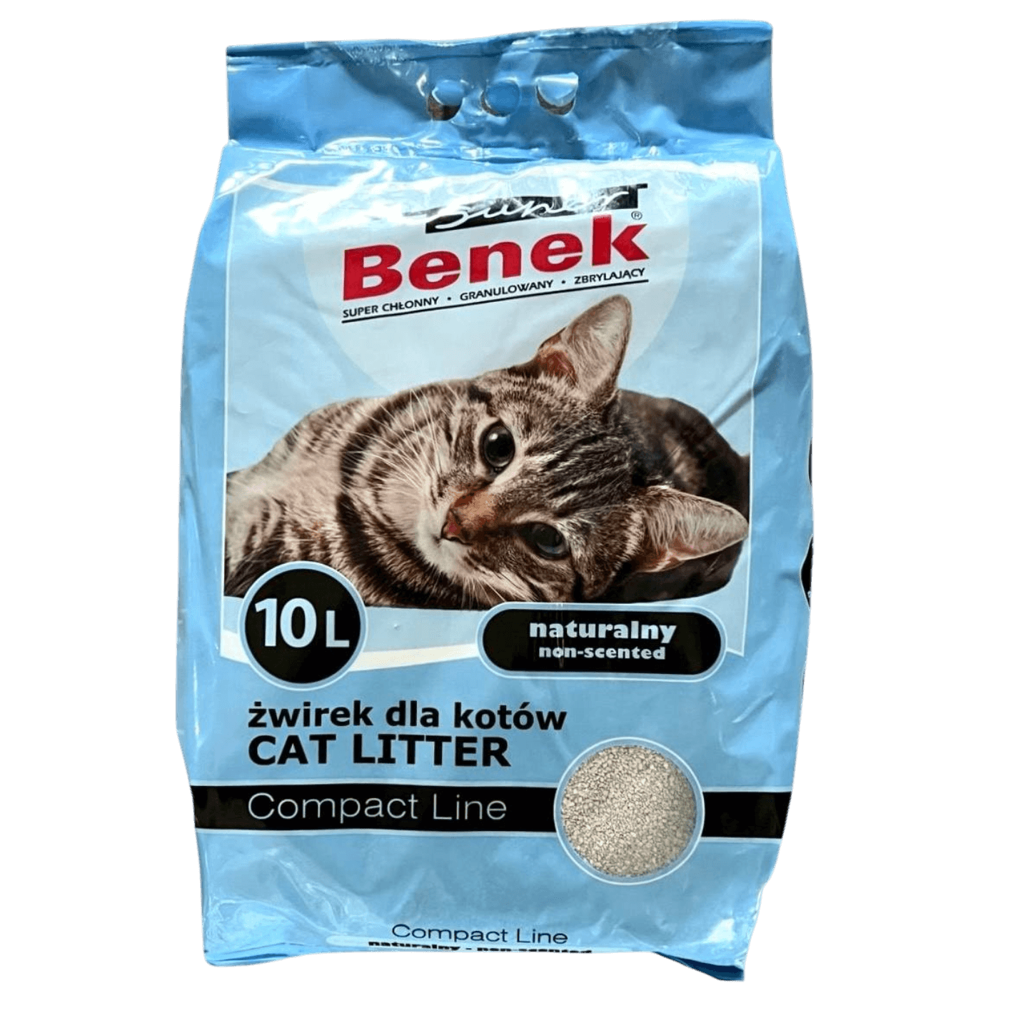 Наполнитель «BENEK» бентонитовый Компакт 10л