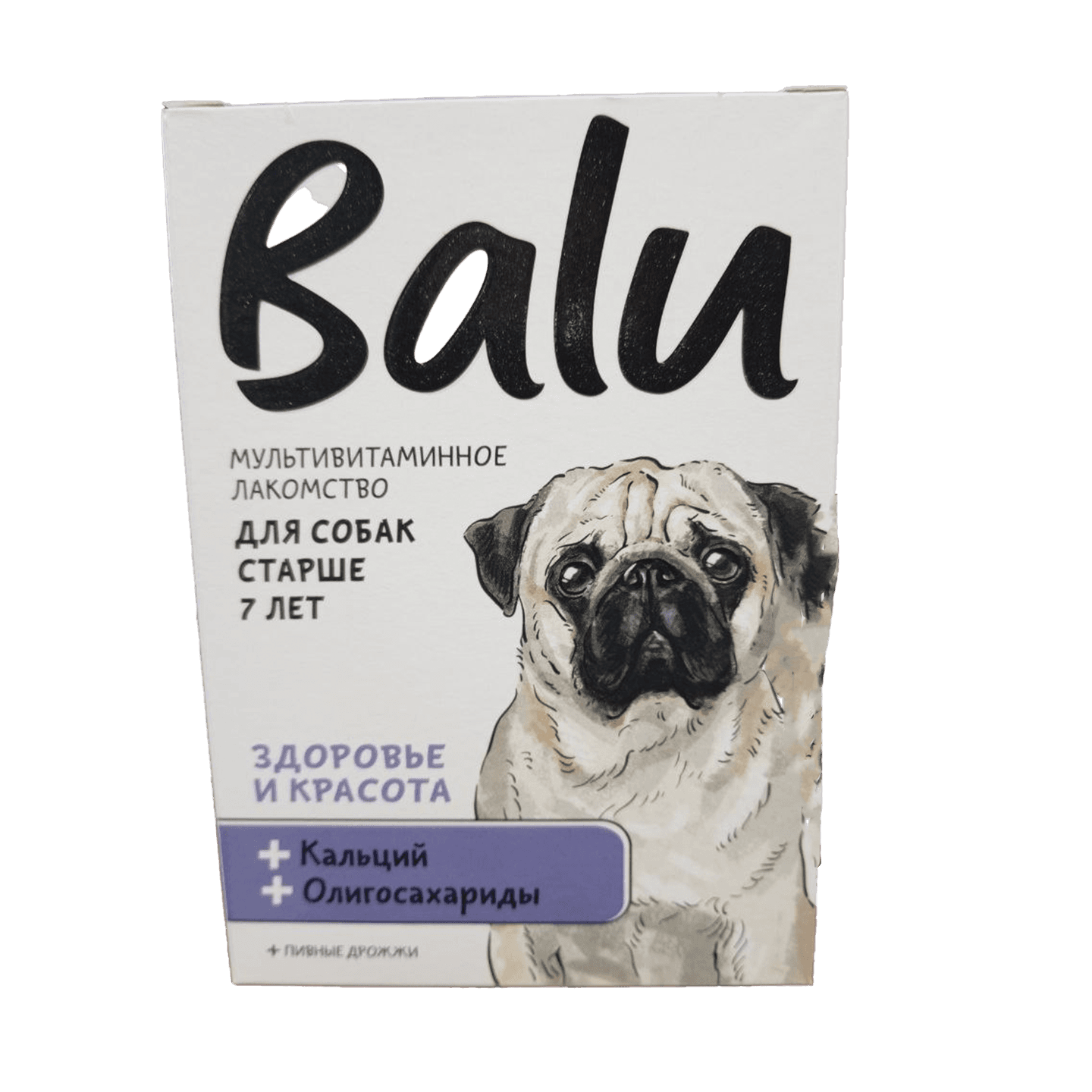 Лакомство «Balu» для собак старше 7 лет МУЛЬТИВИТАМИННОЕ