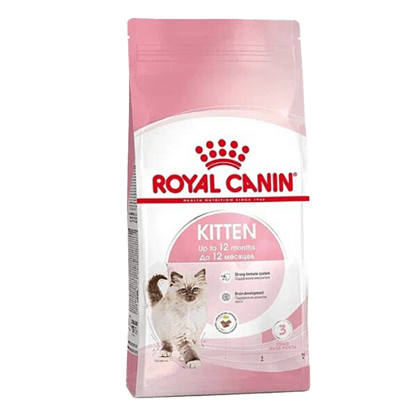 Корм сухой «Royal Canin»  Kitten сбалансированный для котят в период второй фазы роста до 12 месяцев