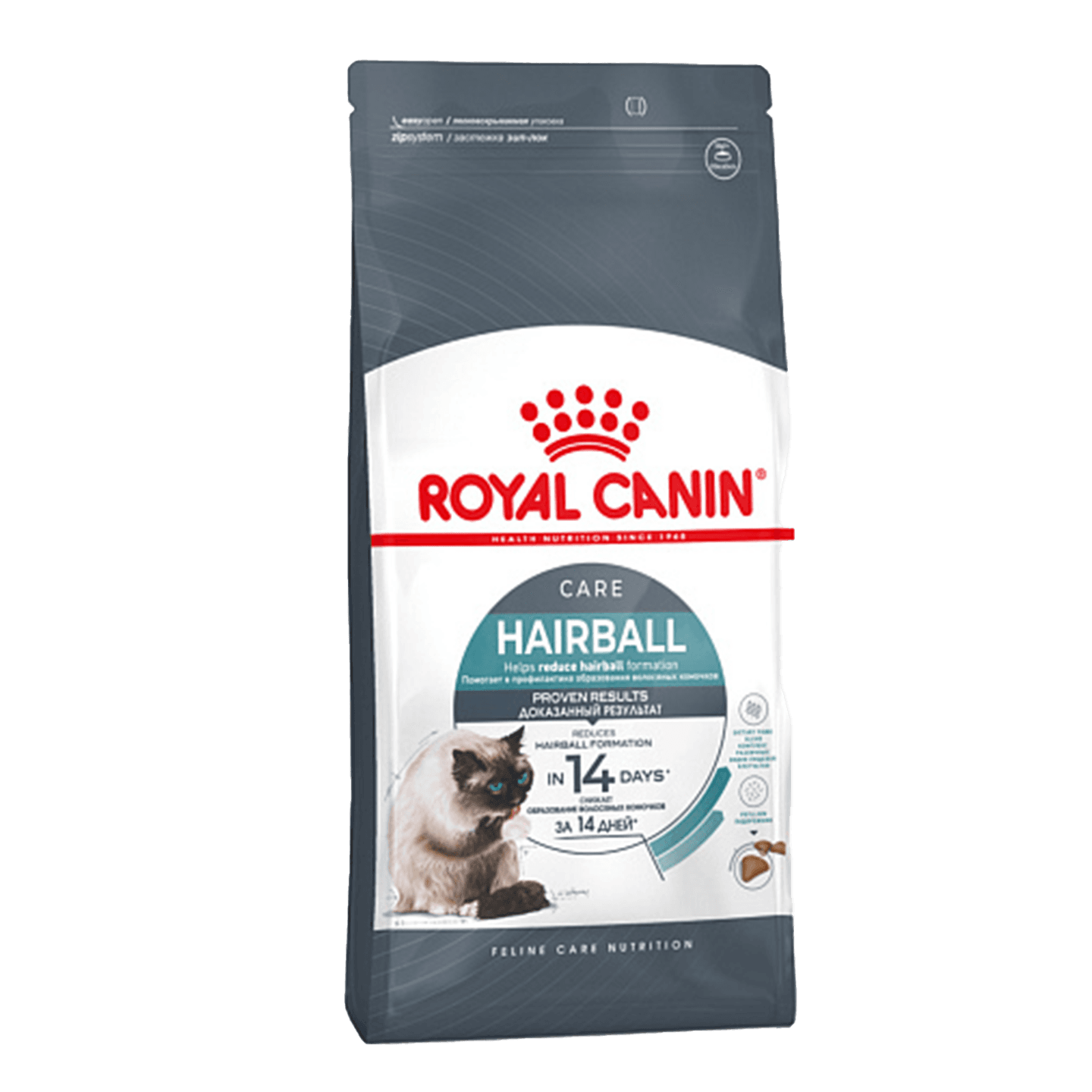 Корм сухой «Royal Canin»  Hairball Care для взрослых кошек для профилактики образования волосяных комочков