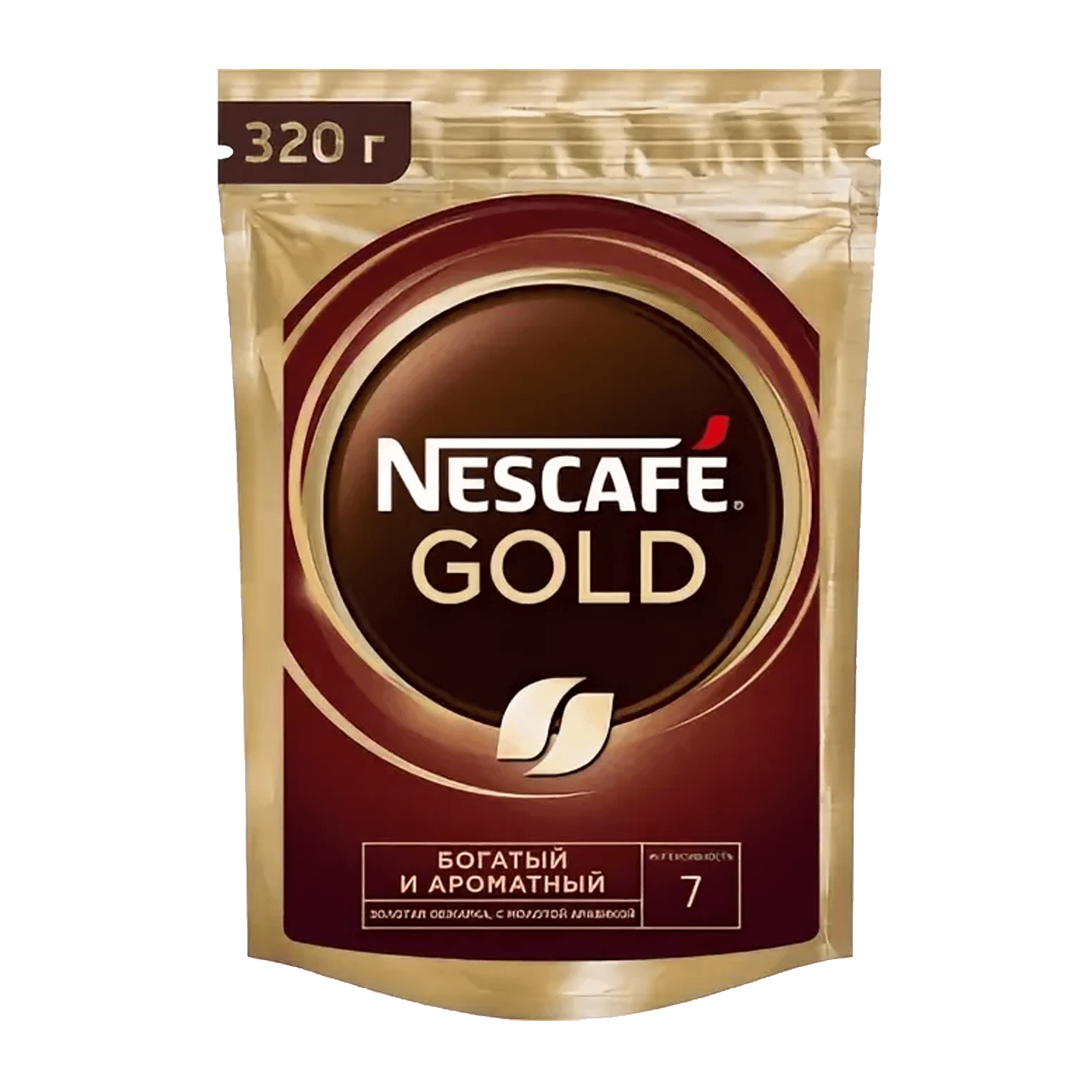 Кофе «Nescafe» Gold растворимый с добавлением молотого