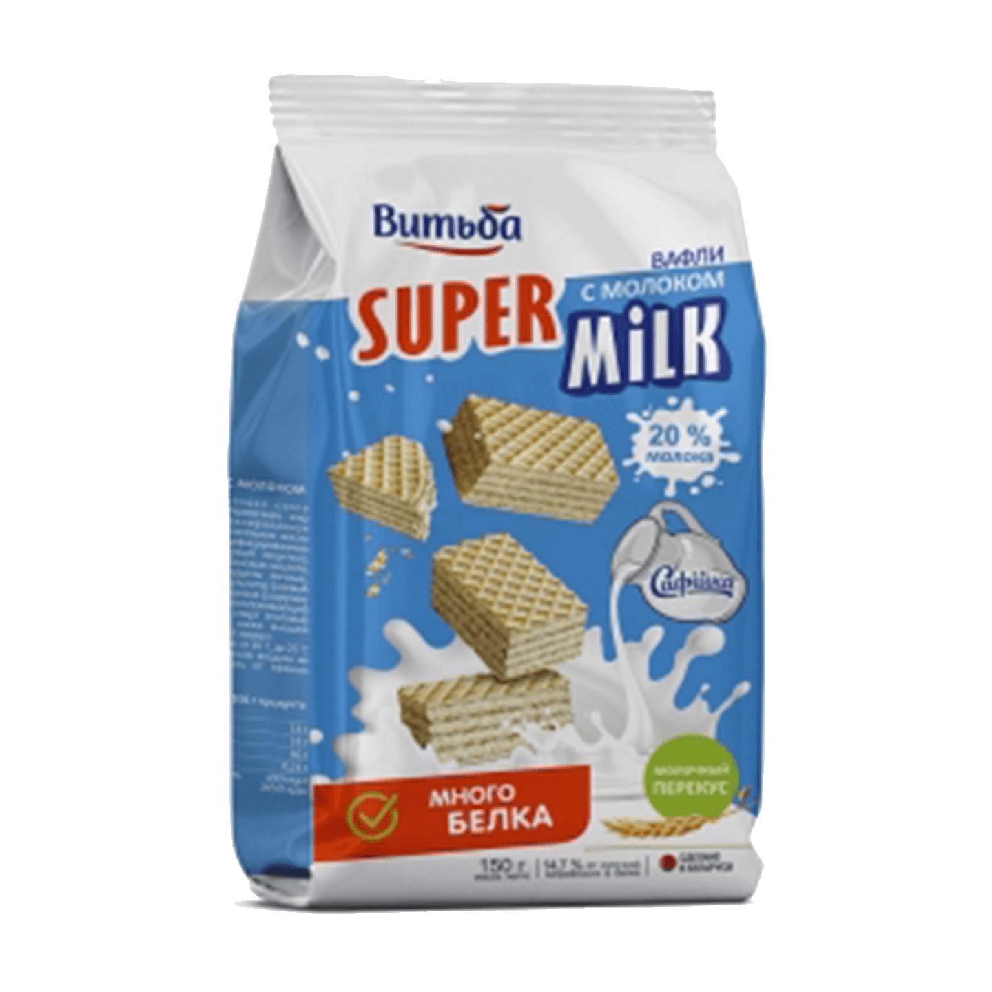 Вафли «Super Milk» с молоком
