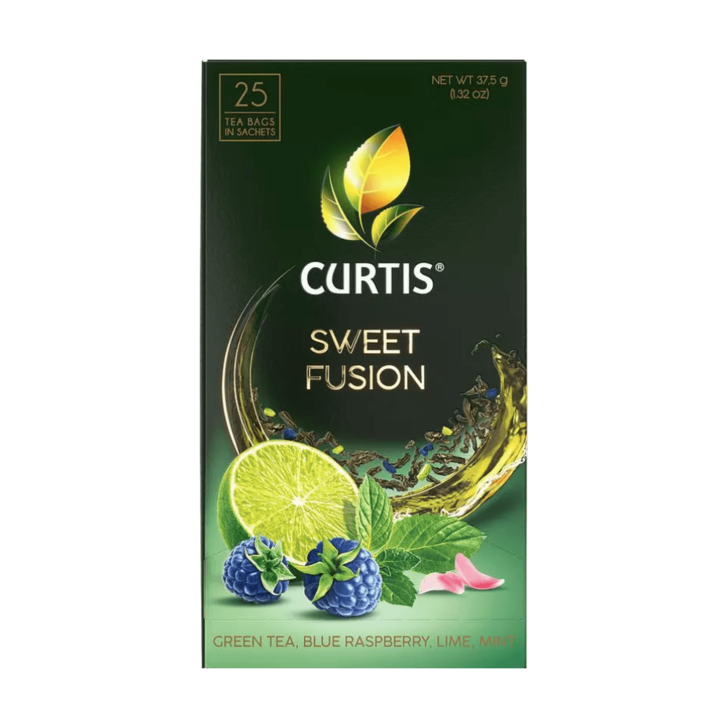 Чай зеленый «Curtis» Sweet Fusion 25пакетиков