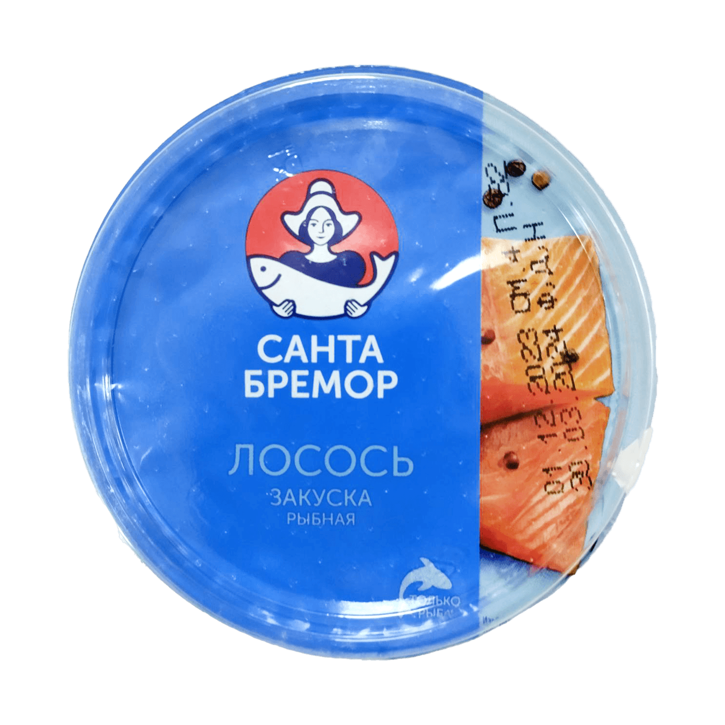 Закуска рыбная «Оригинальная» из лосося и сайды  