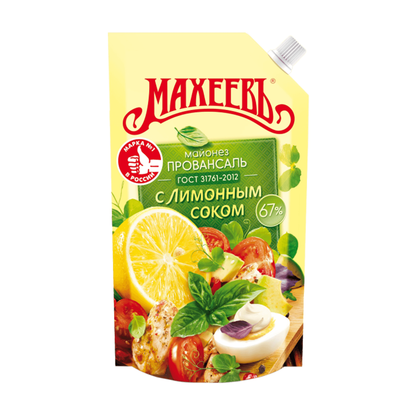 Майонез  «Махеевъ» 67% с лимонным соком