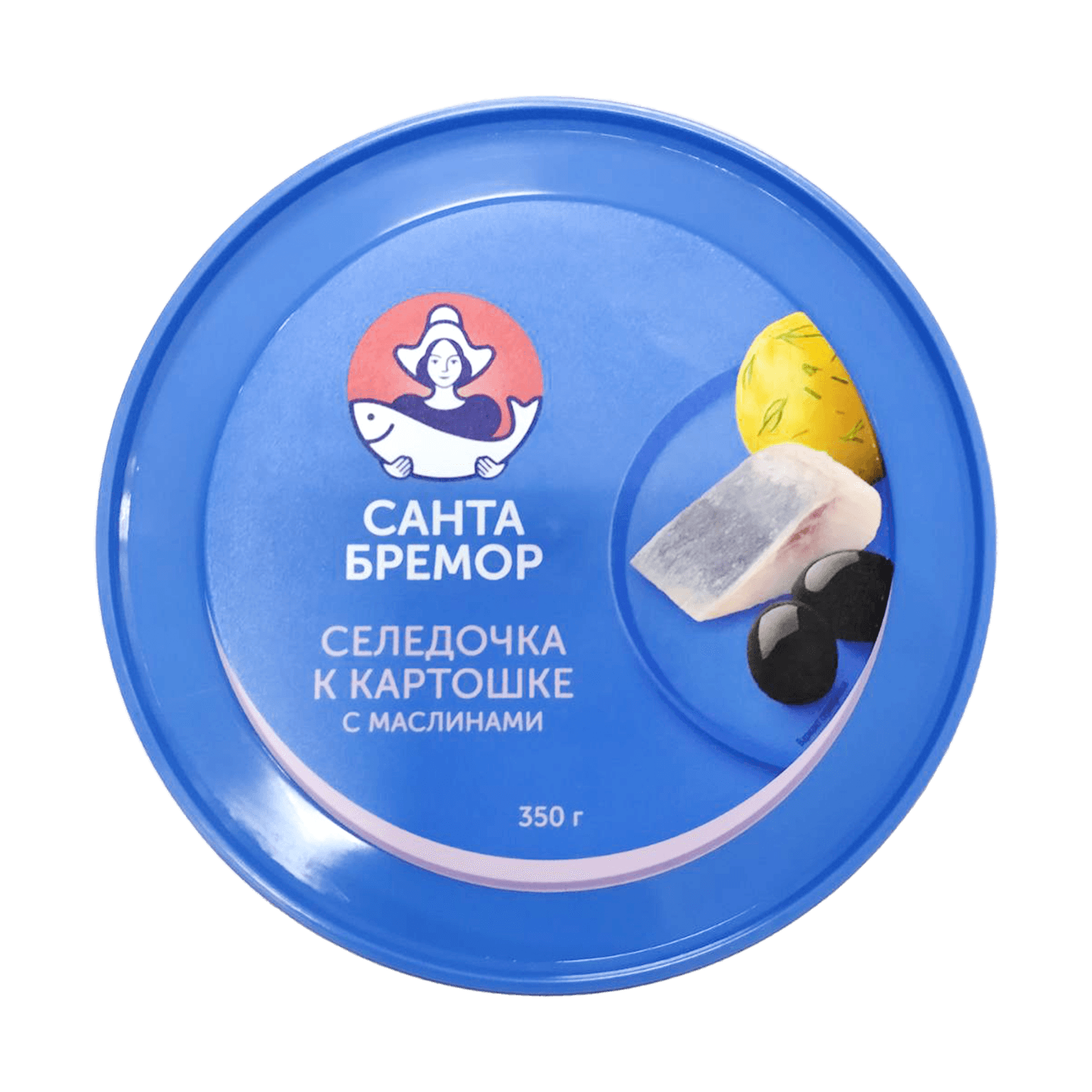 Сельдь филе-кусочки «Санта Бремор» к картошке с маслинами