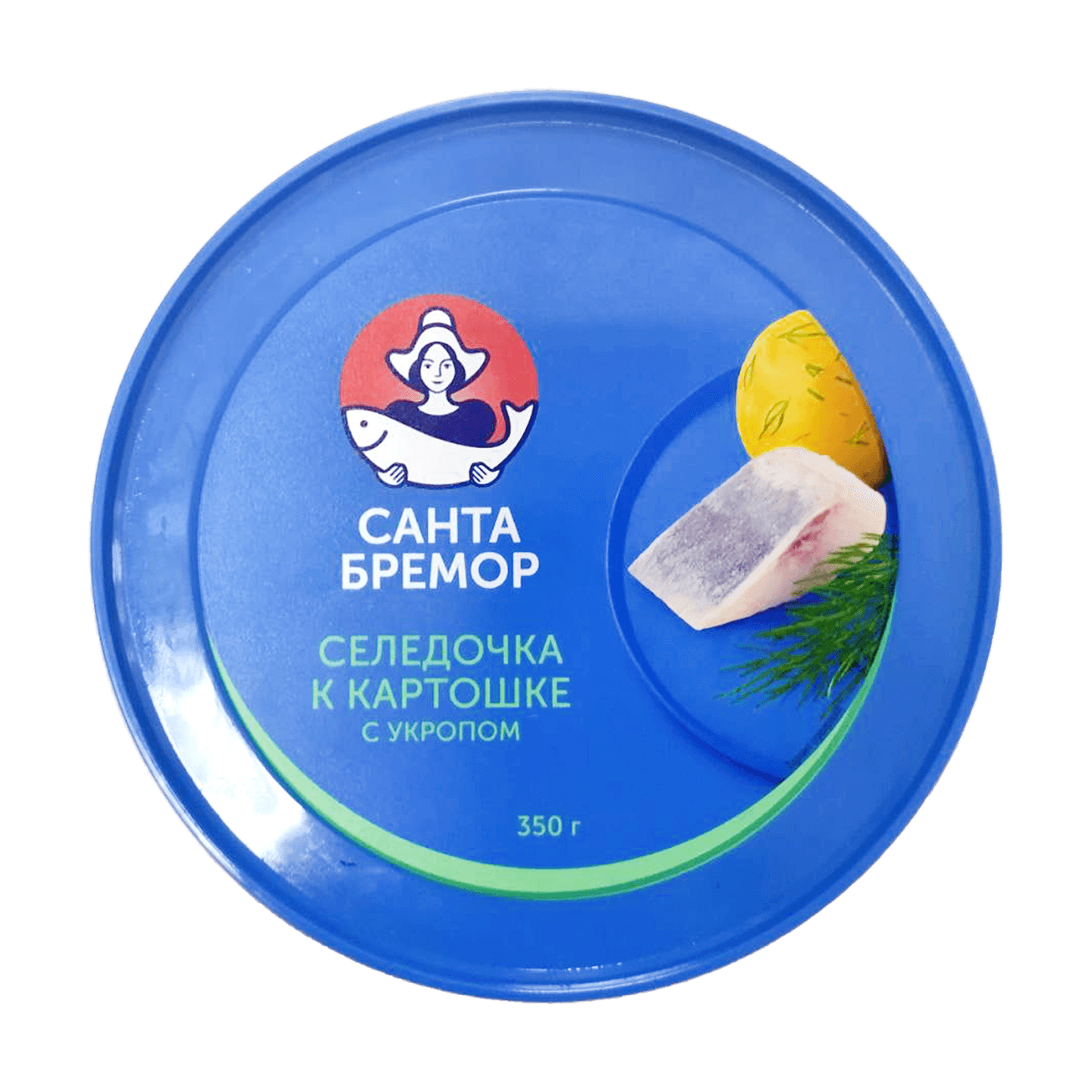 Сельдь филе-кусочки «Санта Бремор» к картошке с укропом