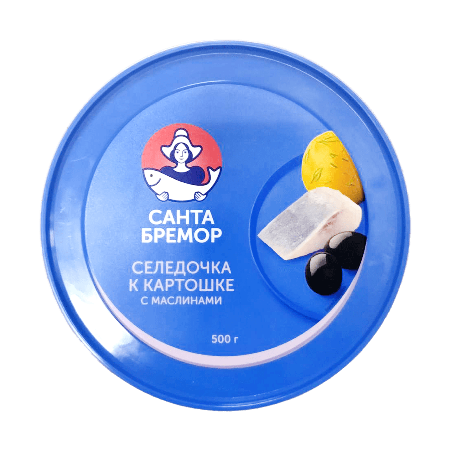 Сельдь филе-кусочки «Санта Бремор» к картошке с маслинами