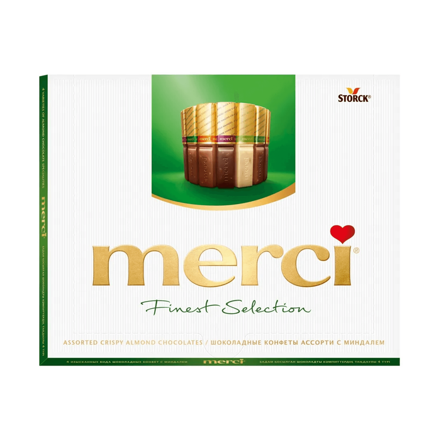 Набор конфет «Merci» ассорти с миндалем