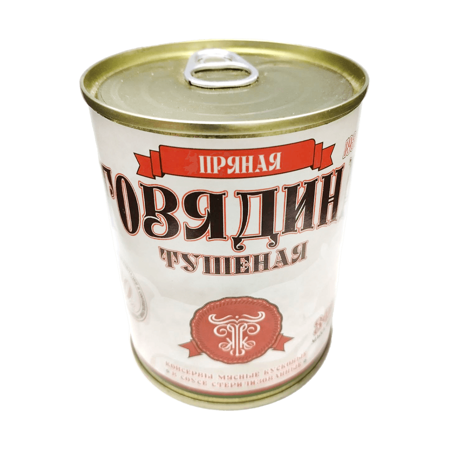 Консервы мясные «Говядина тушеная» пряная в соусе
