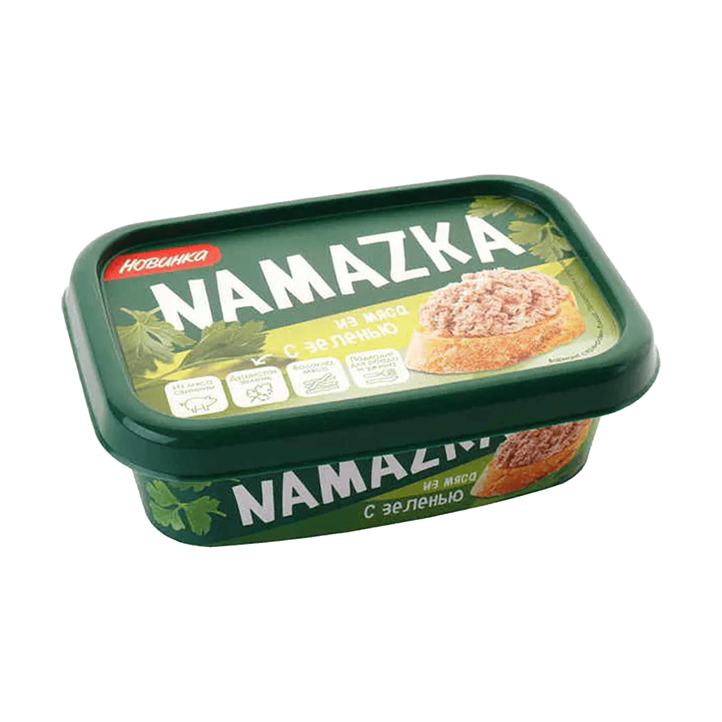 Намазка из мяса «Namazka» с зеленью