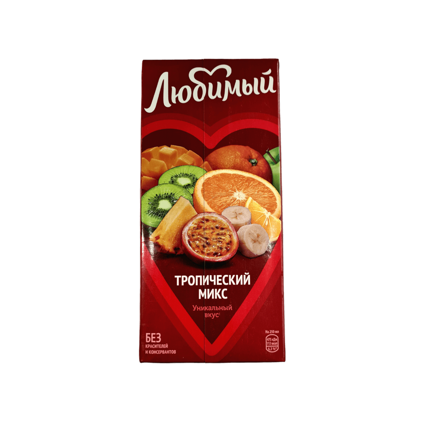 Напиток сокосодержащий «Любимый» тропический микс